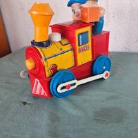 TRENINO LOCOMOTIVA VINTAGE GIOCATTOLO MADE IN JAPA
