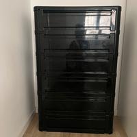 Scarpiera Kartell nera Olaf Von Bohr