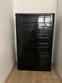 Scarpiera Kartell nera Olaf Von Bohr