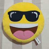 Cuscino emoji 35 cm giallo