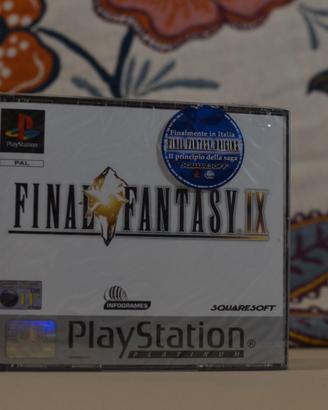 Final Fantasy IX Platinum PS1 PAL ITA Sigillato