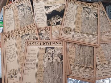 Arte Cristiana Rivista Illustrata vedi foto