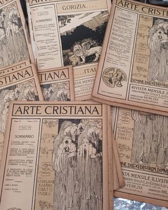 Arte Cristiana Rivista Illustrata vedi foto