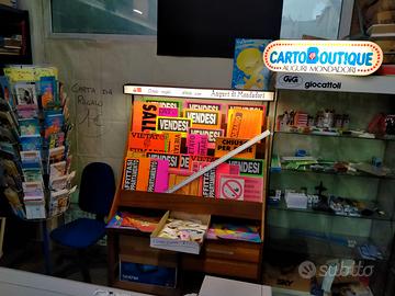 2 insegne luminose vintage anni '70 con mobile