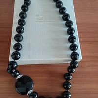 Collana in pietra Onice e argento 