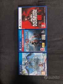 Giochi ps4 e ps5 play station 5 