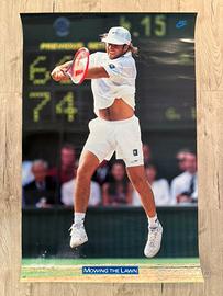 Poster Nike “Mowing the lawn” Agassi