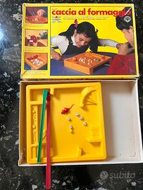 Gioco in scatola Vintage Caccia al Formaggio