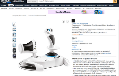 Thrustmaster T.Flight Hotas One Microsoft Flight S