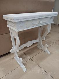 Tavolino in legno stile shabby chic /provenzale