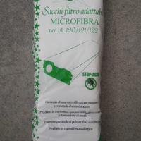 Sacchetti n.6 microfibra folletto vk 120/121/122