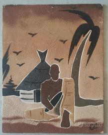 Quadro etnico dimensioni 24x30 cm