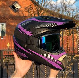 Casco Cross Bimbo Moto Downhill - Nuovo Taglia S