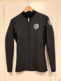 RIP CURL FRONT ZIP JACKET MUTA SURF, KITE, SUP