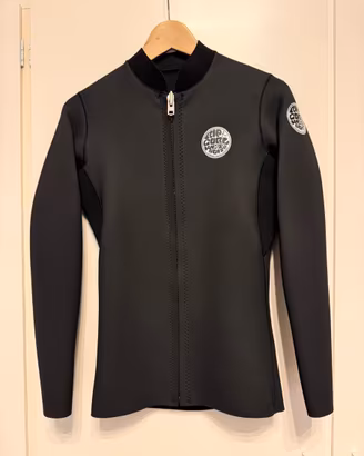RIP CURL FRONT ZIP JACKET MUTA SURF, KITE, SUP
