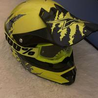 Casco motocross omologato