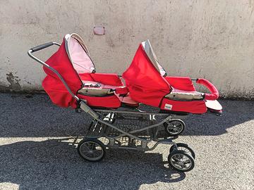 passeggino trio Inglesina gemellare 