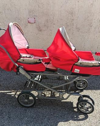 passeggino trio Inglesina gemellare 