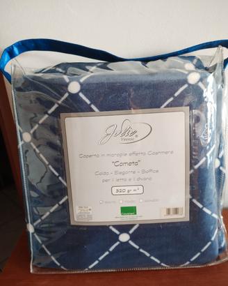 Coperta micropile effetto cachemire