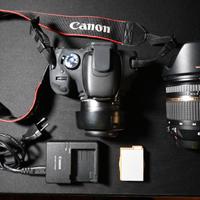 KIT REFLEX: Canon EOS 550D + 2 Lenti