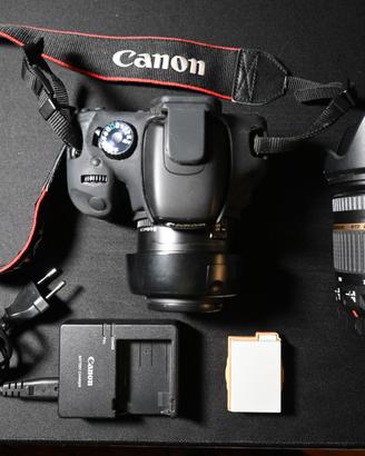 KIT REFLEX: Canon EOS 550D + 2 Lenti