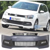 PARAURTI ANTERIORE VOLKSWAGEN VW POLO 5 09-17 LOOK