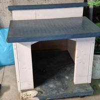 cuccia per cane fatta a mano