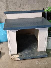 cuccia per cane fatta a mano