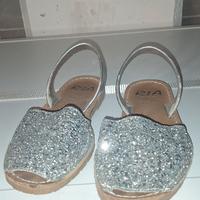 sandalo grigio bambina