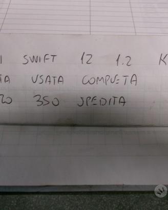 Testata completa suzuki swift 1.2 k12b