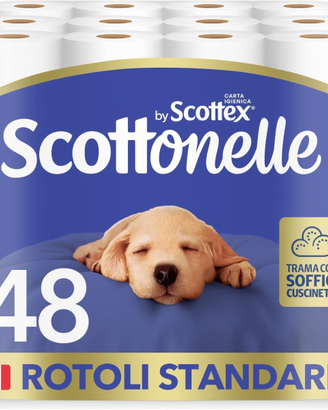 Scottonelle Carta Igienica, Morbida e Resistente,