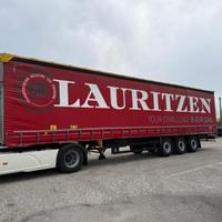 Semirimorchio centinato Schmitz alza abbassa