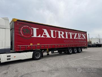 Semirimorchio centinato Schmitz alza abbassa