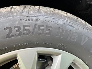 4 pneumatici invernali hankook 235 55 r18 v100