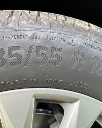 4 pneumatici invernali hankook 235 55 r18 v100