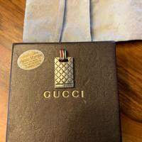 GUCCI ARGENTO DOG TAG UOMO