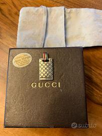 GUCCI ARGENTO DOG TAG UOMO