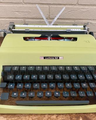 Olivetti lettera 32 perfetta e funzionante