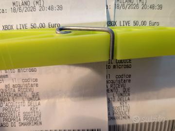 codici xbox 50€