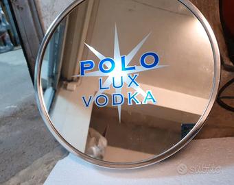 Specchio Pubblicitario Vintage POLO LUX  da Bar