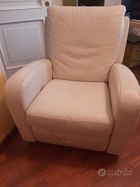 Poltrona reclinabile Natuzzi