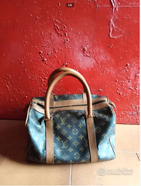 Borsa a mano Bauletto vintage, Canvas Monogram