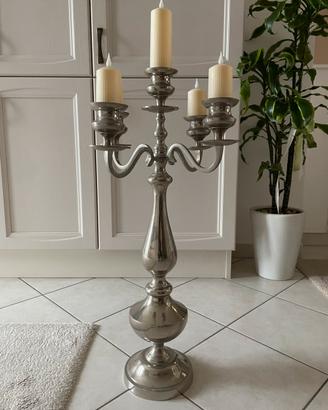 Candelabro colore argento