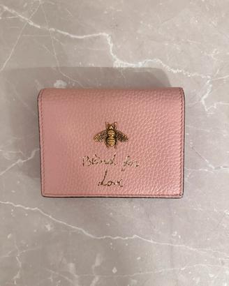 Gucci Portafogli Blind for love, Rosa
