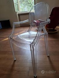 Sedie Louis Ghost di Kartell