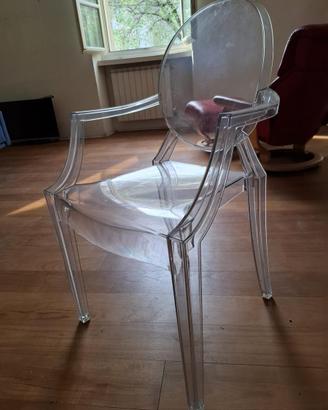 Sedie Louis Ghost di Kartell