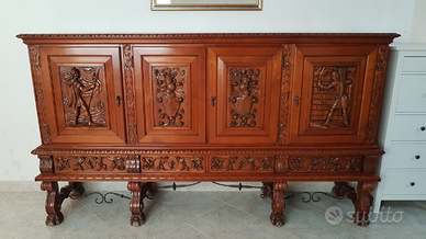 Sala completa stile rinascimento spagnolo XX° sec