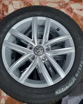 4 ruote cerchi in lega gomme complete golf da 16