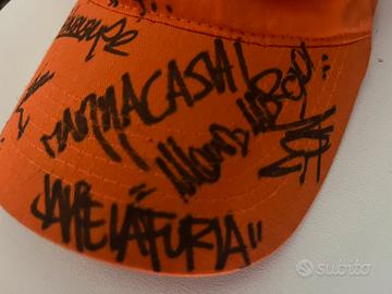 Cappelo autografato da collezzione