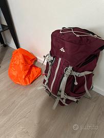 Set Trekking: Zaino 70L + Bastoncini + Posate
